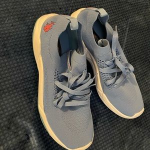 Blue polo logo Ralph Lauren sneakers never worn, no tag!